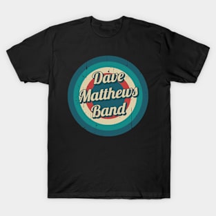 Circle Retro Dave Matthews Band T-Shirt